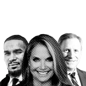Katie Couric, Kevin Berthia & Sgt. Kevin Briggs