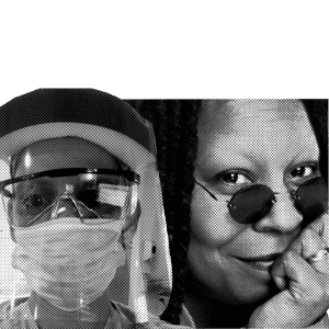 Whoopi Goldberg & ICU Nurse Celia Nieto